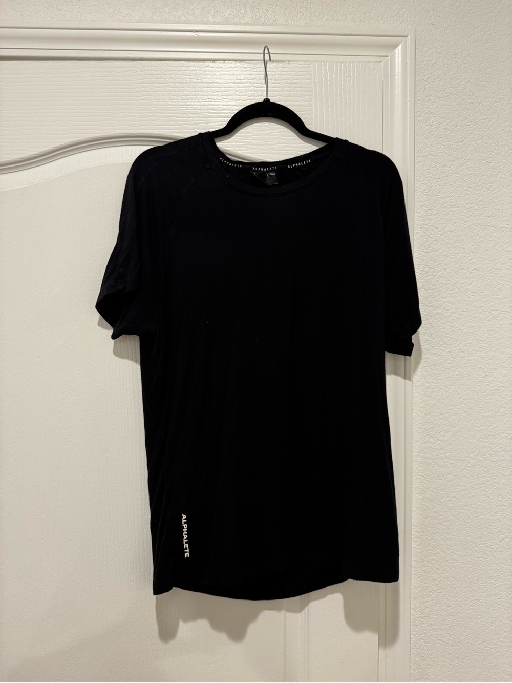 Alphalete Black Short Sleeve Crew Tee